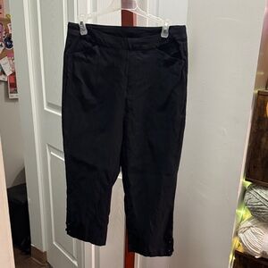 Northern Traditions Black Pants capris